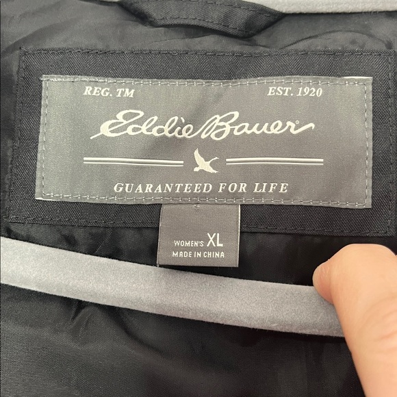 Eddie Bauer Weather Edge Women's Girl on the Go Trench Coat Like New XL - Picture 9 of 13